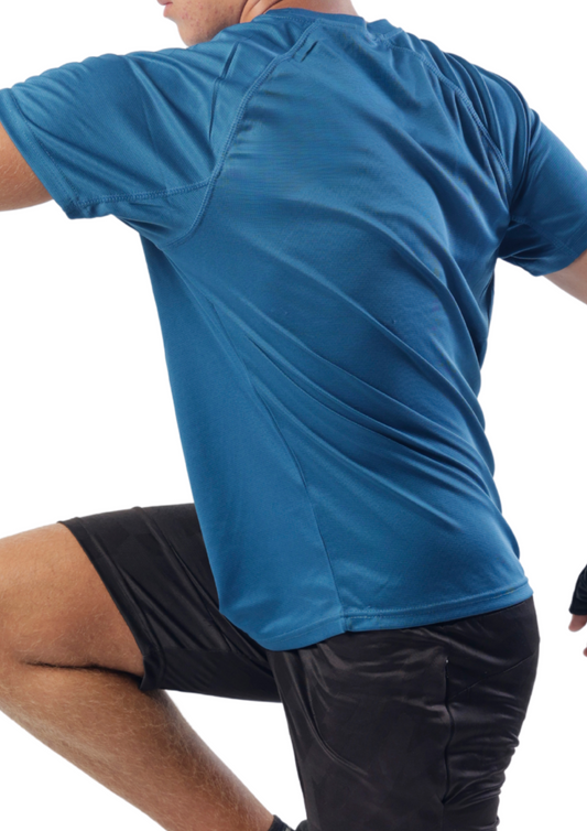 Мъжка спортна тениска - синя