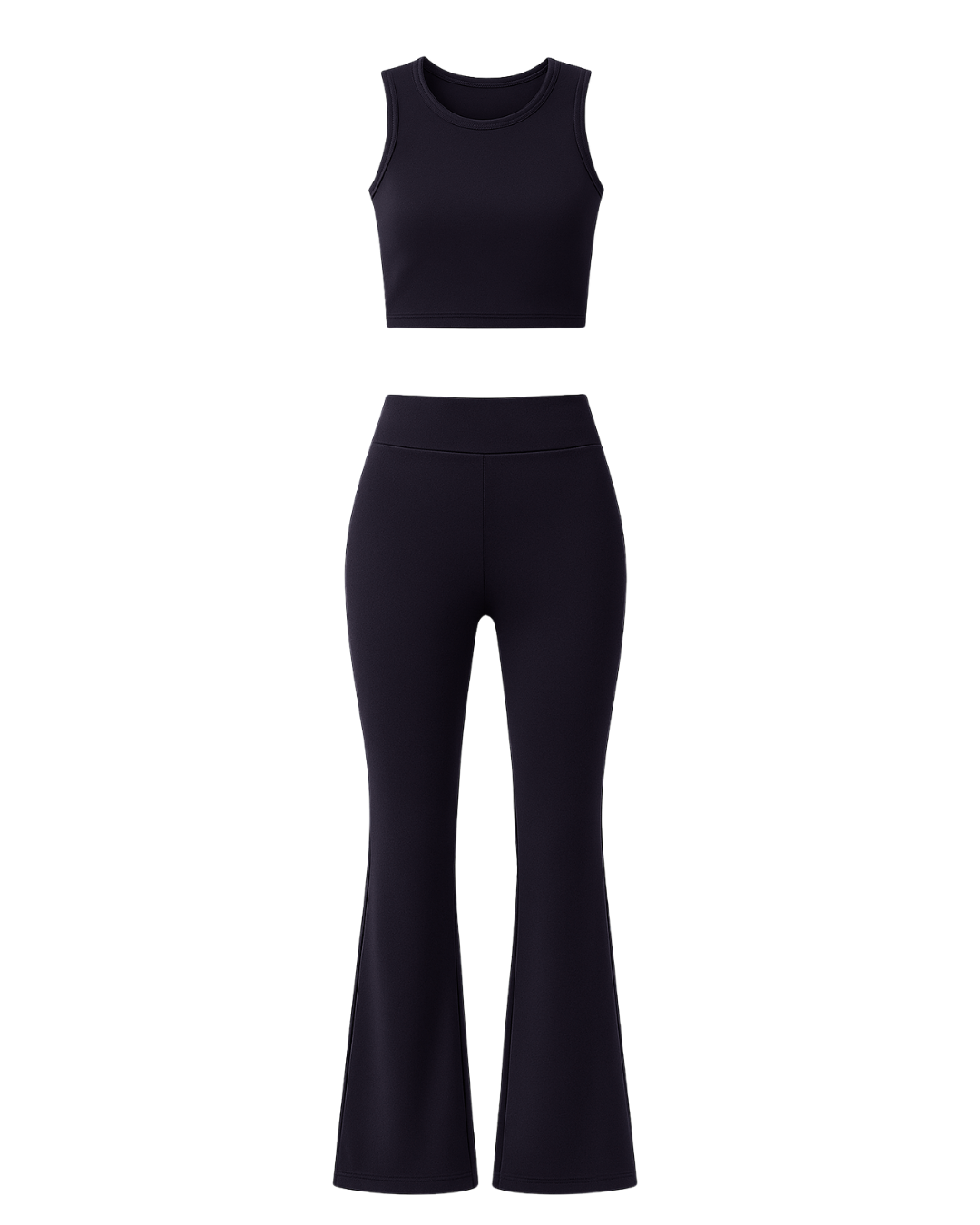 Дамски спортен сет в черно