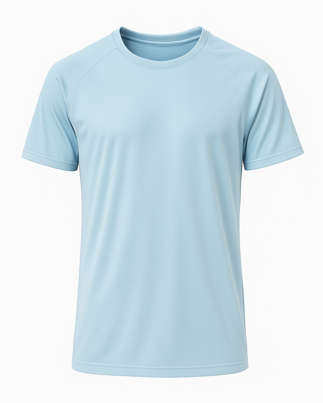 Мъжка спортна тениска - светло синя