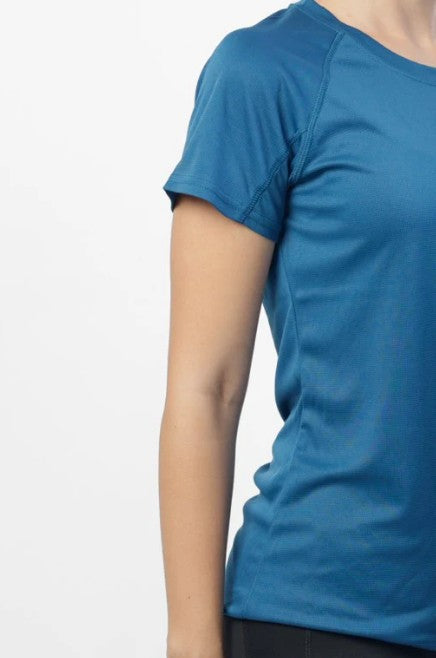 Дамска спортна тениска - синя